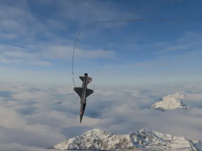 F-5E Tiger II 3D model