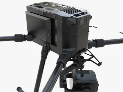 DJI Phantom 3 Drone 3D model