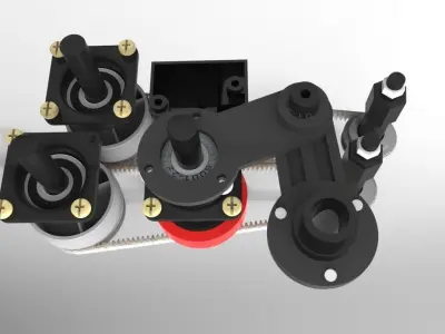 Gear project Free 3D model