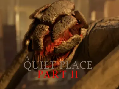 A Quiet Place 2 - Alien Low-poly 3D model