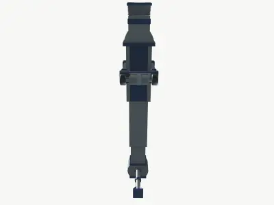 Boarding Tunnel Low-poly 3D model