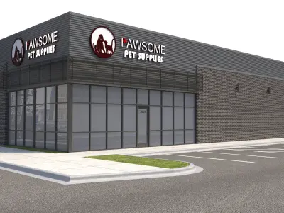 Retail-116 Retail Stores 3D model