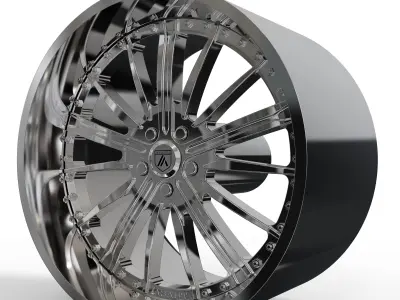 ASANTI AF175 WHEEL 3D MODEL 3D model