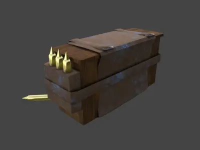 Military Inventory Free low-poly 3D model