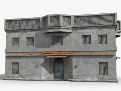 Arab x25 Low-poly 3D model