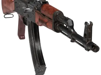 AKM Automatic Rifle 3D model