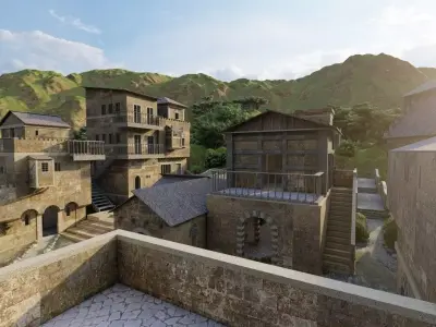 Historic city -Ancient City 3D model