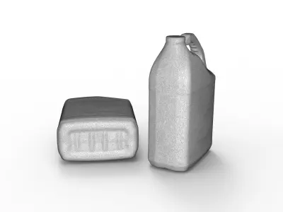 Antifreeze - Coolant Bottle Low-poly 3D model