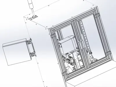 Laser marking machine 3D model