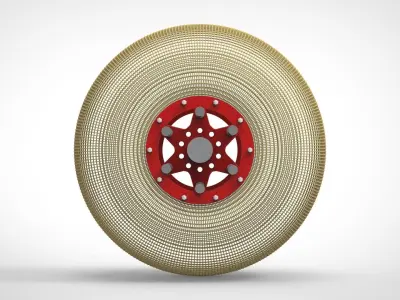 concept wheel 3D model