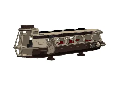 HFY-3920 Shuttle Ferry 3D print model