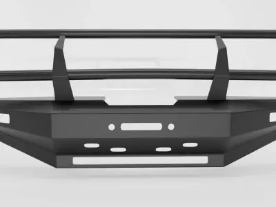 BUMPER PROLINE 4x4 EQUIPMENT FOR TOYOTA LAND CRUISER SERIE 80 3D model