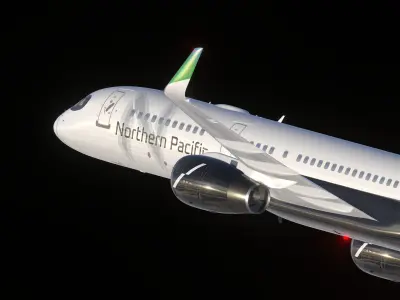 Boeing 757-200 3D model