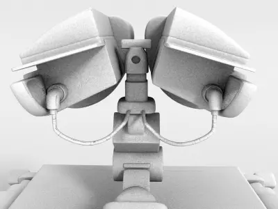 Wall E robot Free 3D model