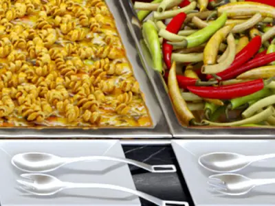 Buffet food stand 3D model