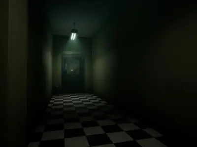 Private Detective Office - Unreal Engine Project Low-poly 3D model