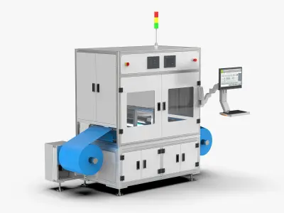 Automatic CCD Winding Inspection Machine 3D model