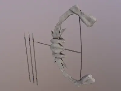 Bone Bow  Free 3D model