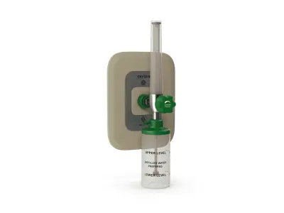 Oxygen Flowmeter 3D model