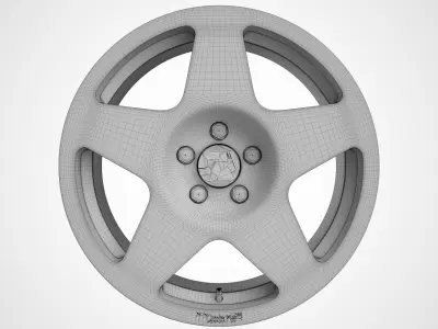 Fifteen52 Tarmac wheels 3D model