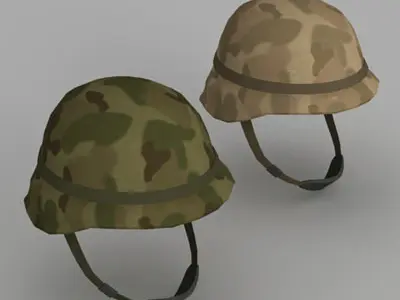 Army helmet 3D model