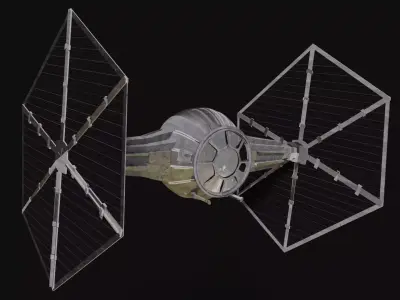 Star Wars Tie Fighter 3D model