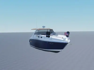 Rinker Fiesta Vee 342 yacht 3D model
