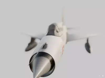 Mig 21 Free low-poly 3D model