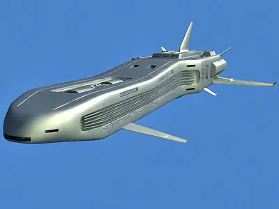 Spaceship 33 3D model
