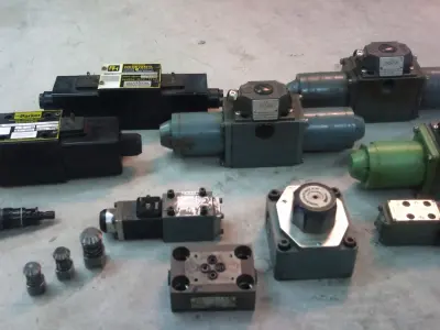 Hydraulic manifold for 200 bar pressure 3D model