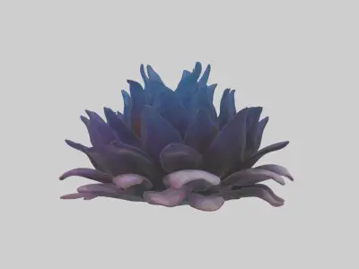 Dreamscape Flowers Low-poly 3D model