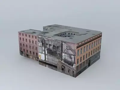 Theatre Street 1 Free 3D model