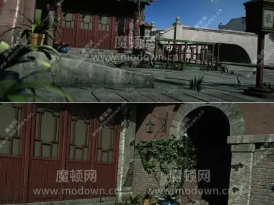 Chinese buliding Free 3D model