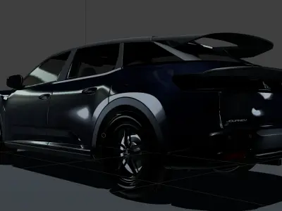 2026 Dodge Journey Citadel Free 3D model