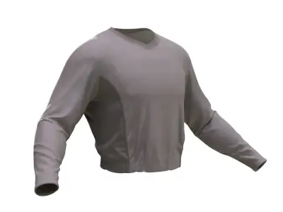 Tshirt 106 - All MH Bodies - UE5 Skeletons - Rigged Low-poly 3D model
