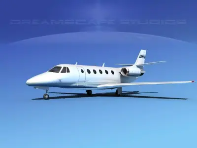 Cessna C560XL Citation V15 3D model