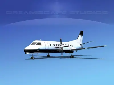 SAAB SF340 Arizona Express 3D model