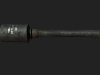 Grenade WWII Free 3D model