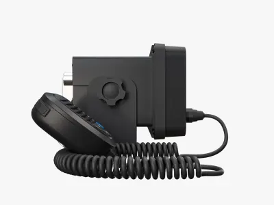 Fixed-Mount VHF Radio 3D model