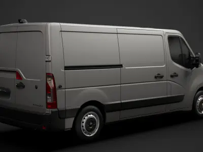 Renault Master L2H1 Van 2020 3D model