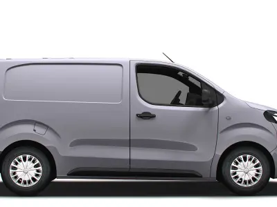 Toyota ProACE Electric Van L1 2024 3D model