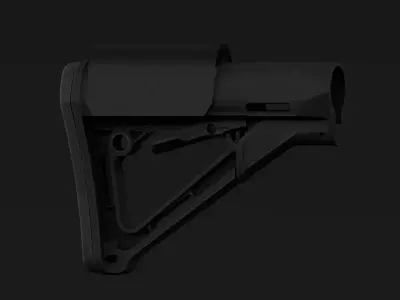 SC Irregulars FEER STR Cheek Riser Low-poly 3D model