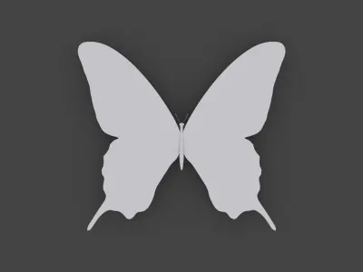 BFLY-007 Butterfly 3D model