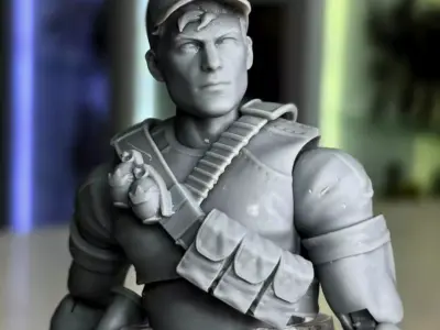 Magic Timmy Full Action Figure STL files 3D print model