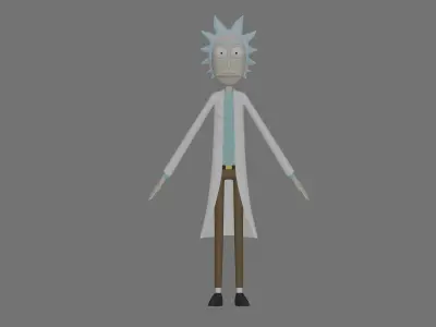 Rick Sanchez 3D model