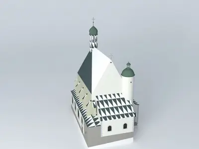 Church. Catherine Free 3D model