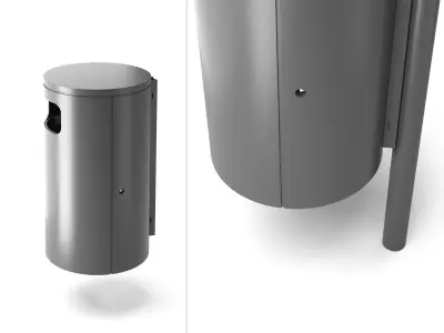 Buli Public Bin Free 3D model