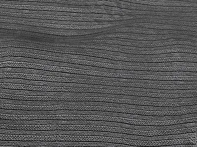 Blanket striped cloth Free 3D model