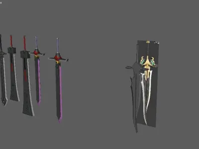 Final Fantasy VII Cloud First Weapons 3D print model