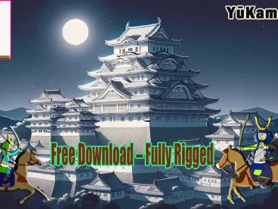 Japanese Kamon Free 3D model